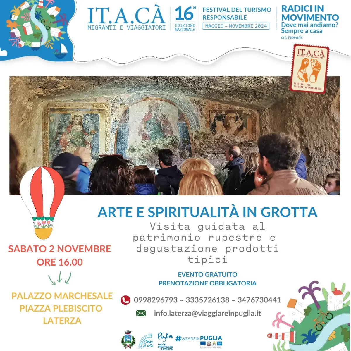 ARTE E SPIRITUALITA' IN GROTTA